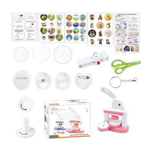 Qsvbeeqj Kids Art Craft Badge Maker Tool Set Mit Accessoires Kits Badges Maker Press Brosche Pin Maschine Bildungsspielzeugs Making Machine Maschine Qsvbeeqj Kids Art Craft Badge Maker Tool Set Mit Accessoires Kits Badges Maker Press Brosche Pin Maschine Bildungsspielzeugs Making Machine Maschine von Qsvbeeqj