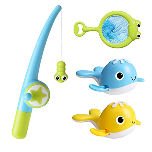 Qsvbeeqj Kinder Angeln Spielzeug Kinder Gehirn Training Spielzeug Baby Haken Spiel Baby Badewanne Schwimm Spielzeug Für Kleinkinder Kinder Jungen Mädchen von Qsvbeeqj