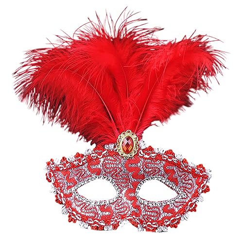 Qsvbeeqj Kostüm Maskerade Bälle Halloween Karneval Cosplay Party Maske Halbgesicht Requisiten Maskerade mit für Paare Frauen und Männer mit Qsvbeeqj Kostüm Maskerade Bälle Halloween Karneval Cosplay Party Maske Halbgesicht Requisiten Maskerade mit für Paare Frauen und Männer mit von Qsvbeeqj