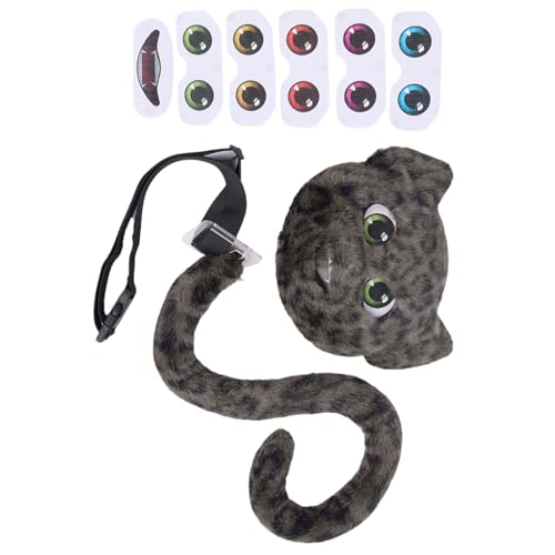 Leoparden Kostümzubehör Leoparden Maske Animal Tail Eye Mund Aufkleber Halloween Cosplay Kostüme Für Kinder Erwachsene Dressing Set Up Set Leoparden Kostümzubehör Leoparden Maske Animal Tail Eye Mund Aufkleber Halloween Cosplay Kostüme Für Kinder Erwachsene Dressing Set Up Set von Qsvbeeqj