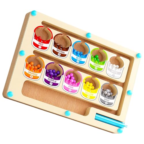 Qsvbeeqj Magnetische Zähl Und Farbsortierspiel Spielzeug Bildungsnummer Lernspiel Verfolgung Zahlen Mazes Counting Board Fine Motor Skills Lernspielzeug Qsvbeeqj Magnetische Zähl Und Farbsortierspiel Spielzeug Bildungsnummer Lernspiel Verfolgung Zahlen Mazes Counting Board Fine Motor Skills Lernspielzeug von Qsvbeeqj