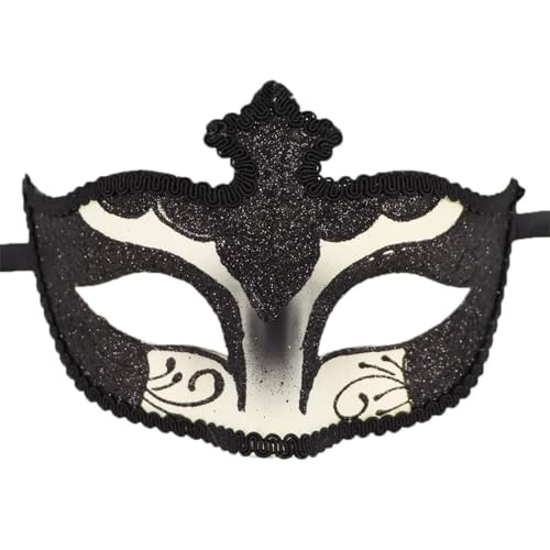 Qsvbeeqj Maskerade Maske Augenmaske Maskerade Deko Maske Für Frauen Halloween Maskerade Partys von Qsvbeeqj