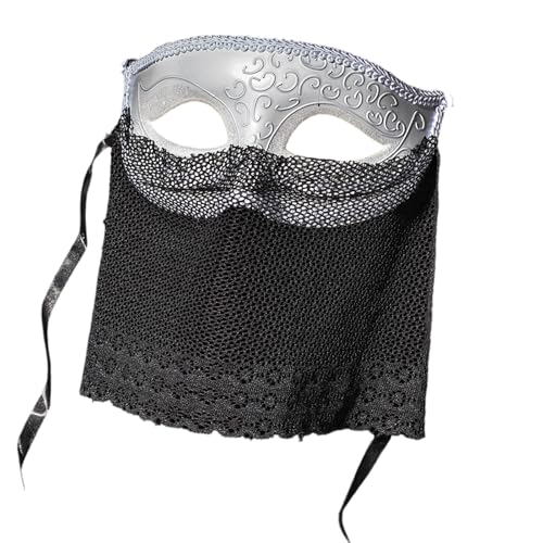 Qsvbeeqj Maskerades Mardi Gras Venezians Party Half Face Halloween Cosplay Performance venezianische Requisiten Frauen Maskerade Maskeraden Qsvbeeqj Maskerades Mardi Gras Venezians Party Half Face Halloween Cosplay Performance venezianische Requisiten Frauen Maskerade Maskeraden von Qsvbeeqj