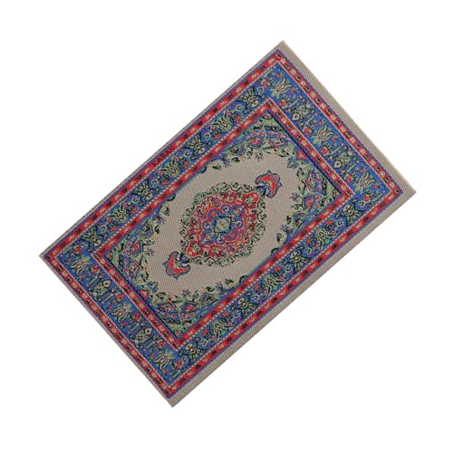 Qsvbeeqj Miniatur Türkischer Teppich Mit Traditionellen Türkischen Musterdesigns Für 1/12 Skala Dollhouses Wohnzimmerszene Dekoration Dollhouses Accessoires Qsvbeeqj Miniatur Türkischer Teppich Mit Traditionellen Türkischen Musterdesigns Für 1/12 Skala Dollhouses Wohnzimmerszene Dekoration Dollhouses Accessoires von Qsvbeeqj