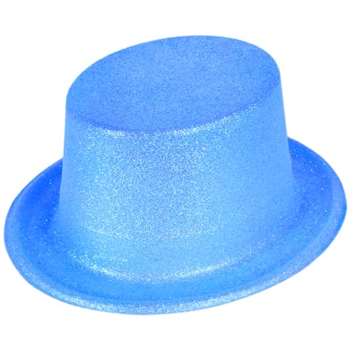 Qsvbeeqj Modischer Hut für Männer und Frauen, glitzernder Puder-Partyhut, Jazz-Kostüm, Hippie-Kostüm, Bühnenauftritte, flache Oberseite Qsvbeeqj Modischer Hut für Männer und Frauen, glitzernder Puder-Partyhut, Jazz-Kostüm, Hippie-Kostüm, Bühnenauftritte, flache Oberseite von Qsvbeeqj