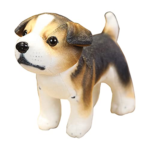 Qsvbeeqj Nette Simulation Hund Plüsch Hund Puppen Gefüllte Weiche Schlafenszeit Freund Geschenk Komfort Rassel Für Für Babys Kinder Junge von Qsvbeeqj