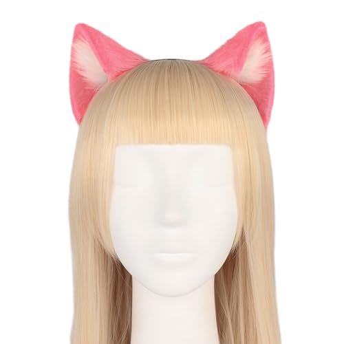 Qsvbeeqj Pelziger Wolf, Kätzchen, Cosplay, Party, Cartoon-Kostüm, Halloween, Cartoon, Rollenspiel, Kostüm, Abschlussball, Party, Live-Show, Kopfbedeckung, Tierohr-Stirnbänder für Kinder Qsvbeeqj Pelziger Wolf, Kätzchen, Cosplay, Party, Cartoon-Kostüm, Halloween, Cartoon, Rollenspiel, Kostüm, Abschlussball, Party, Live-Show, Kopfbedeckung, Tierohr-Stirnbänder für Kinder von Qsvbeeqj