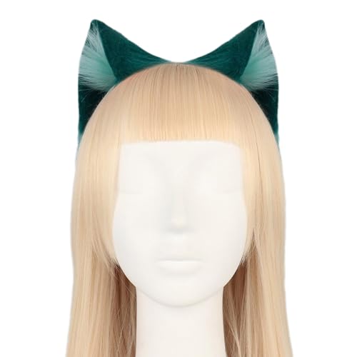 Qsvbeeqj Pelziger Wolf, Kätzchen, Cosplay, Party, Cartoon-Kostüm, Halloween, Cartoon, Rollenspiel, Kostüm, Abschlussball, Party, Live-Show, Kopfbedeckung, Tierohr-Stirnbänder für Kinder Qsvbeeqj Pelziger Wolf, Kätzchen, Cosplay, Party, Cartoon-Kostüm, Halloween, Cartoon, Rollenspiel, Kostüm, Abschlussball, Party, Live-Show, Kopfbedeckung, Tierohr-Stirnbänder für Kinder von Qsvbeeqj