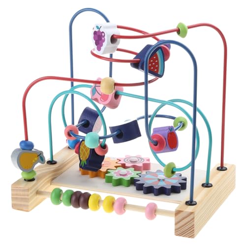 Qsvbeeqj Perlendrahtlabyrollen Roller Untersetzer Bildungsspielzeug Frühes Lernen Für Todder Kids Cognitive Skills Hand Eye Coordination Perlen Spielzeug Qsvbeeqj Perlendrahtlabyrollen Roller Untersetzer Bildungsspielzeug Frühes Lernen Für Todder Kids Cognitive Skills Hand Eye Coordination Perlen Spielzeug von Qsvbeeqj