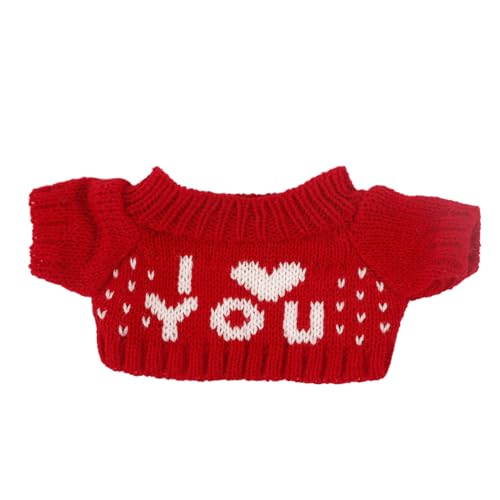 Qsvbeeqj Plüschbär Kleidung Für Kinder 12 Zoll Stofftier Stoffpuppen Zubehör Plüschpuppen Kleidung Stofftier Pullover/Schal von Qsvbeeqj