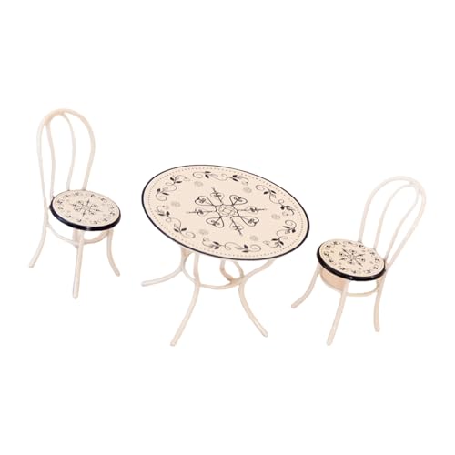 Qsvbeeqj Realistischer Esstisch Und Stuhl Set Für Gartenszene Tun Als Würde Man Mädchen Vintage Metal Dollhouses Tisch Und Stühle Qsvbeeqj Realistischer Esstisch Und Stuhl Set Für Gartenszene Tun Als Würde Man Mädchen Vintage Metal Dollhouses Tisch Und Stühle von Qsvbeeqj