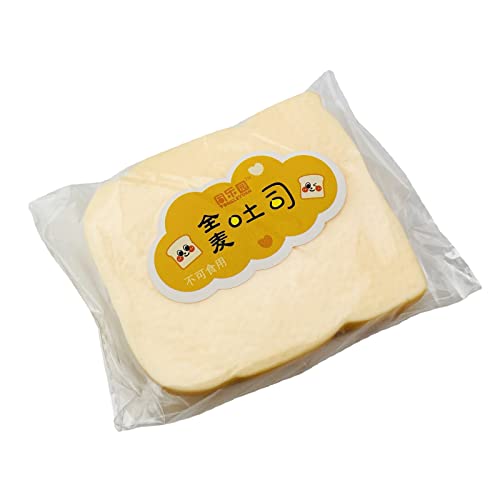 Qsvbeeqj Simulation Vollkorntoast Künstliches Toastbrot Geschenk Für Kinder Mädchen Verwandte Freunde Soft von Qsvbeeqj