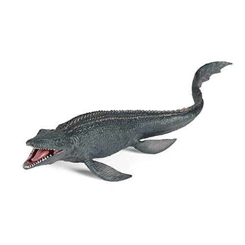 Qsvbeeqj Simulations Dinosaurierfigur Lebendiges Meerestier Wissenschaftliches Lehrspielzeug Miniatur Mosasaurier Spielzeugsammlung Schaufenster von Qsvbeeqj