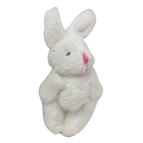 Qsvbeeqj Spielzeug Plüsch Hase Weiche Kleine Kaninchen Kuscheltiere Für Mädchen Jungen Erwachsene Schlüsselbund Hochzeit Party Favor von Qsvbeeqj