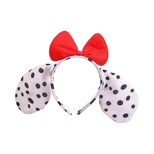 Qsvbeeqj Stylisches Haarband für Welpen, Ball, Geburtstag, Dalmatiner, Halloween, niedliche Punkte, übergroßes Haarband für Damen und Herren Qsvbeeqj Stylisches Haarband für Welpen, Ball, Geburtstag, Dalmatiner, Halloween, niedliche Punkte, übergroßes Haarband für Damen und Herren von Qsvbeeqj