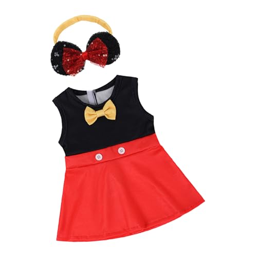 Qsvbeeqj Stylish 43cm Puppenkleidung Set Mit Abnehmbarem Bogen Easy Close Kleinkindkleid & Tat Um Kostümzubehör Für Kinder Für Kinder Leicht Zu Wechseln. Qsvbeeqj Stylish 43cm Puppenkleidung Set Mit Abnehmbarem Bogen Easy Close Kleinkindkleid & Tat Um Kostümzubehör Für Kinder Für Kinder Leicht Zu Wechseln. von Qsvbeeqj