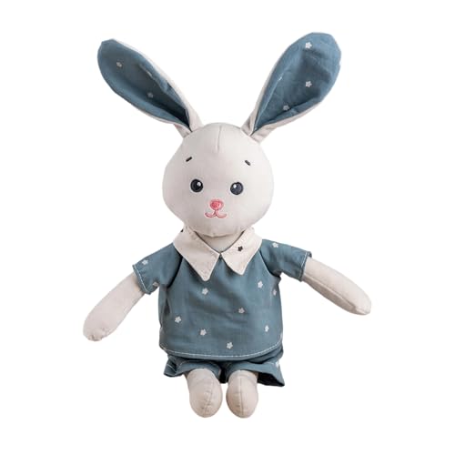 Qsvbeeqj Umarmung Kaninchen Plushie Spielzeug Ausgestopfte Tiere Beruhigende Kuschelpuppe Mit Veränderbarem Outfit Stress Reduzieren Für Kleinkind Kinder Plüsch Qsvbeeqj Umarmung Kaninchen Plushie Spielzeug Ausgestopfte Tiere Beruhigende Kuschelpuppe Mit Veränderbarem Outfit Stress Reduzieren Für Kleinkind Kinder Plüsch von Qsvbeeqj