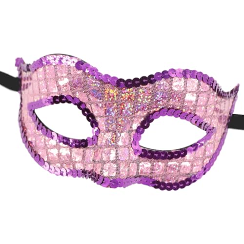 Qsvbeeqj Venezianische Masken, Party, Halloween, Karnevalskostüm, für Damen und Herren, Pailletten, halbes Gesicht, Augen für Frauen und Männer Qsvbeeqj Venezianische Masken, Party, Halloween, Karnevalskostüm, für Damen und Herren, Pailletten, halbes Gesicht, Augen für Frauen und Männer von Qsvbeeqj