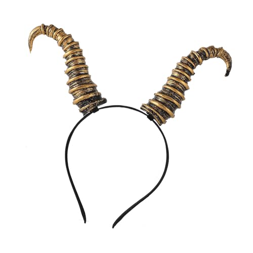 Qsvbeeqj Verstellbarer Teufelskostüm, Kopfschmuck, auffälliges Cosplay-Haarband für Mottopartys, Familientreffen, Freundliches Party-Haar-Accessoire Qsvbeeqj Verstellbarer Teufelskostüm, Kopfschmuck, auffälliges Cosplay-Haarband für Mottopartys, Familientreffen, Freundliches Party-Haar-Accessoire von Qsvbeeqj