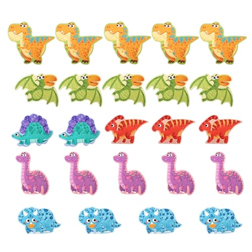 Qsvbeeqj Vorschulpädagogik Puzzles Verschiedene Bunte Cartoon Dinosaurier Marine Puzzle Für Spiel Heimschule von Qsvbeeqj