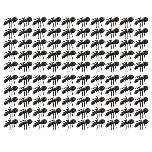 Realistische Ameisen, PVC-Fälschungen für Halloween, Streiche, Wissenschaft, Bildung, Display, Klassenzimmer, Lernrequisiten, Halloween-Party-Dekorationen, 100 Stück Realistische Ameisen, PVC-Fälschungen für Halloween, Streiche, Wissenschaft, Bildung, Display, Klassenzimmer, Lernrequisiten, Halloween-Party-Dekorationen, 100 Stück von Qsvbeeqj