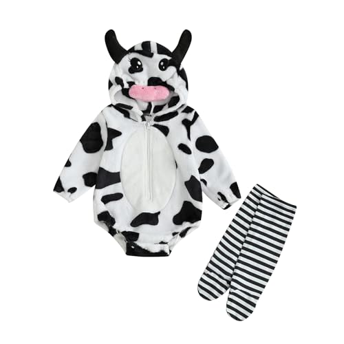 Baby-Halloween-Kostüme für Kleinkinder, Kleinkinder, Jungen, Mädchen, Tier, Obst, Kürbis, Weihnachtsthemen, Outfits, weich, niedlich, mit Kapuze, tägliches Spielen, Overall, Strampler, Schlafanzug Baby-Halloween-Kostüme für Kleinkinder, Kleinkinder, Jungen, Mädchen, Tier, Obst, Kürbis, Weihnachtsthemen, Outfits, weich, niedlich, mit Kapuze, tägliches Spielen, Overall, Strampler, Schlafanzug von Qtinghua