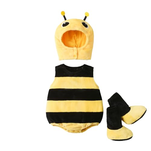 Baby-Halloween-Kostüme für Kleinkinder, Säugling, Jungen, Mädchen, Tier, Obst, Kürbis, Weihnachtsthemen, Outfits, weich, niedlich, mit Kapuze, tägliches Spielen, Overall, Strampler, Schlafanzug Baby-Halloween-Kostüme für Kleinkinder, Säugling, Jungen, Mädchen, Tier, Obst, Kürbis, Weihnachtsthemen, Outfits, weich, niedlich, mit Kapuze, tägliches Spielen, Overall, Strampler, Schlafanzug von Qtinghua