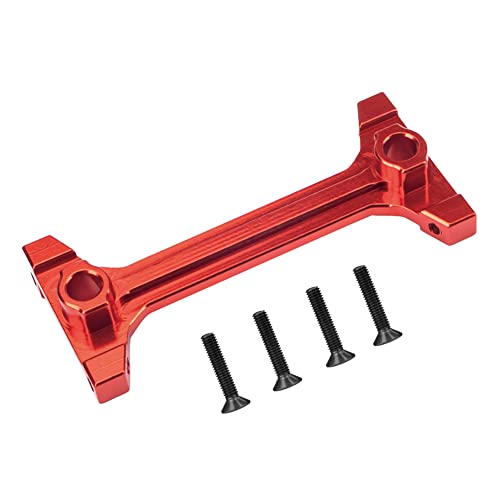 Qtynudy Körperhalterung für 1/6 Axial SCX6 -RC-Crawler-Auto-Upgrade-Teile Hinten, Rot von Qtynudy