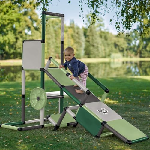 Quadro Evolution Home Baukasten – Modularer Kletterbaukasten für Babys & Kinder, 36 Modelle, Ab 6 Monaten, Indoor & Outdoor, TÜV-Zertifiziert Mint von Quadro