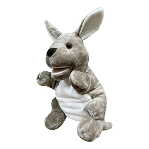 Animal Puppet for Kids, Hand Puppet Doll, Plush Kangaroo Puppet, Educational Puppet Toy, Hand Puppet for Storytelling, Perfect and Suitable Puppet for Kids and Adults von Quaeetyu