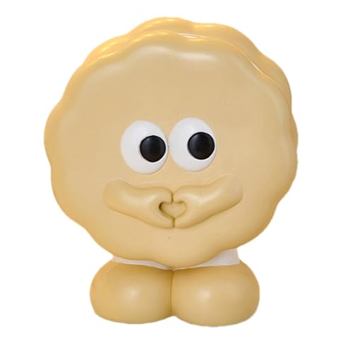 Cute Coin Bank, Cookie Statue Craft Bank, Kids Money Bank Statue, Cartoon Coin Bank, Money Saving Pot Bank, Small Desk Coin Bank, Kids Saving Money Bank, Cookie Coin Bank, Adorable Coin Bank for Kids von Quaeetyu