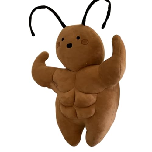 Cute Giant Cockroach Plush Doll | Adorable Cuddly Stuffed Toy for Kids | Versatile Plush Pillow for Home Decoration | Perfect for Children Who Love Fun and Quirky Stuffed Animals von Quaeetyu