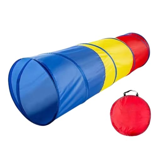 Kids Play Tunnel, Colorful Crawl Tunnel Toy, Foldable Toddler Play Tunnel, Breathable Mesh Play Tunnel, Indoor Play Tunnel for Kids, Outdoor Crawl Tunnel Toy, Portable Kids Play Tunnel von Quaeetyu