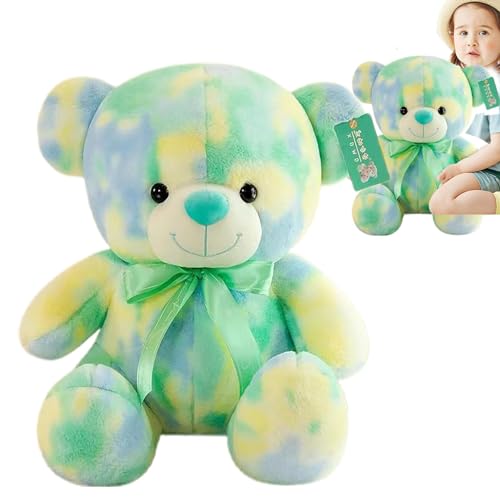 Quaeetyu Bear Stuffed Toy | Cuddly | Bear Stuffed Animal | Colorful Bears Stuffed Toy, Huggable Bears Plush Pillow, Skin Friendly Bears Plush Toy, Bears Stuffeds Animal for Cuddling, Sofa Decor von Quaeetyu