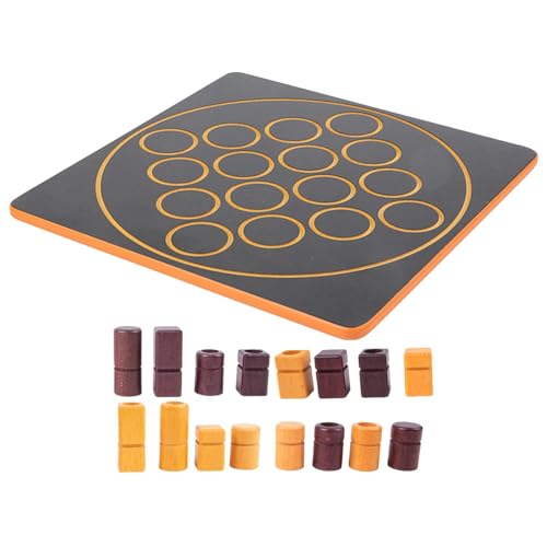 Quaeetyu Classic Chess Board Game, Wooden Strategy Board Game, Easter Board Game for Families, Wooden Board Games Strategy Game, Strategy Game Perfect Use for Adults and Families von Quaeetyu