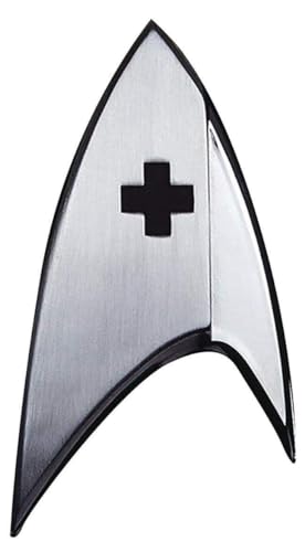 Quantum Mechanix Abysse Corp_BIJQMX004 Star Trek-Insignia Abzeichen: medizinisch, mehrfarbig von Quantum Mechanix