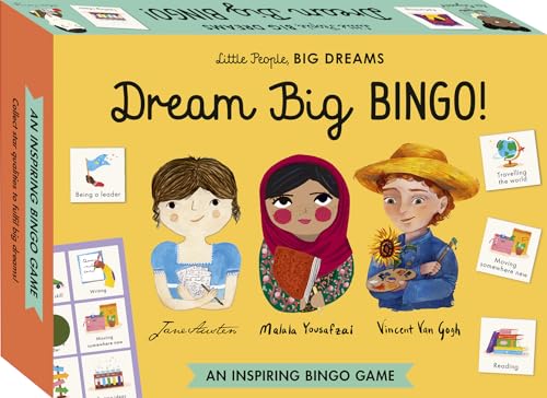 Quarto Publishing Group Little People, Big Dreams: Dream Big Bingo!: An Inspiring Bingo Game von Quarto Publishing Group