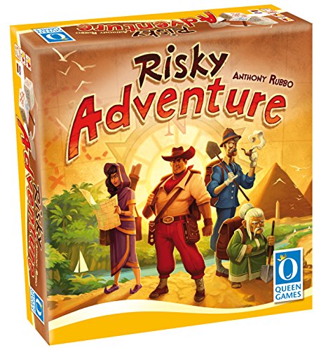 Queen Games 10191 - Risky Adventure, Strategiespiel von Queen Games