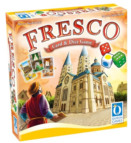 Queen Games - 10565 Fresco Card & Dice Game von Queen Games