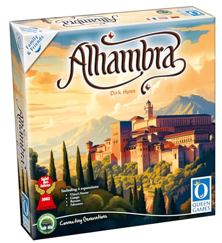 Queen Games - 10802 Alhambra Family and Frends INT Compact Edition von Queen Games