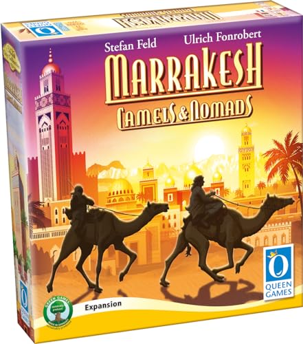 Queen Games - 28471 -Marrakesh Erweiterung 1: Camels & Nomads von Queen Games