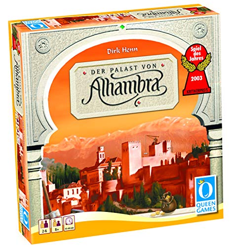 Queen Games 6026 - Der Palast von Alhambra, Brettspiel von Queen Games