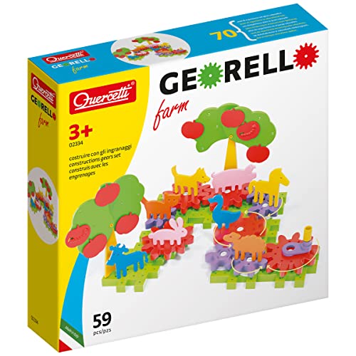 Quercetti 2334 Quercetti-2334 Georello Farm Building & Construction Toys, Gears Building Set von Quercetti