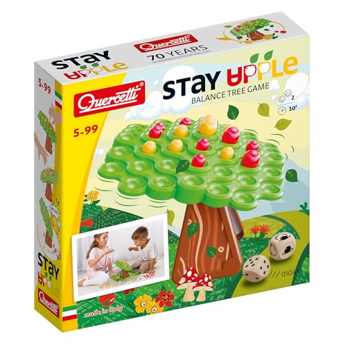 Quercetti - 1041 Stay Apple Balance Tree Game Quercetti - 1041 Stay Apple Balance Tree Game von Quercetti