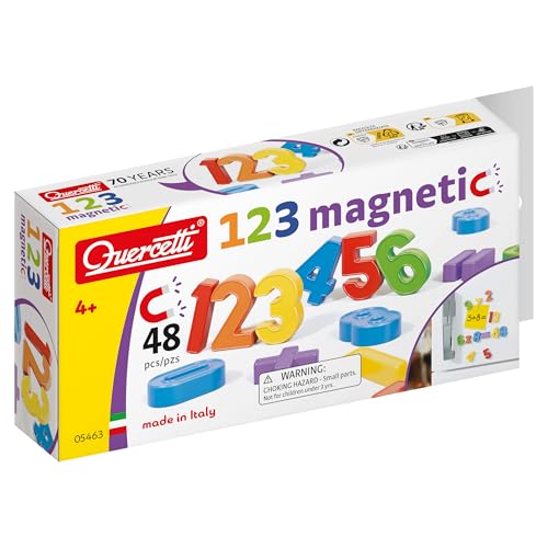 Quercetti 5463 Quercetti-5463 Refill Numbers-Magnetic Letters & Words von Quercetti