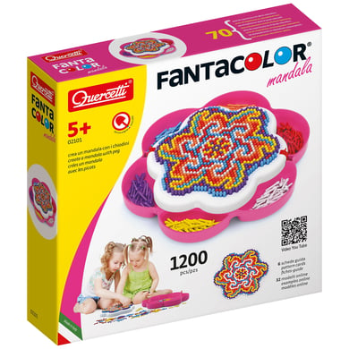 Quercetti FantaColor Mandala Gänseblümchen (1200 Stück) von Quercetti