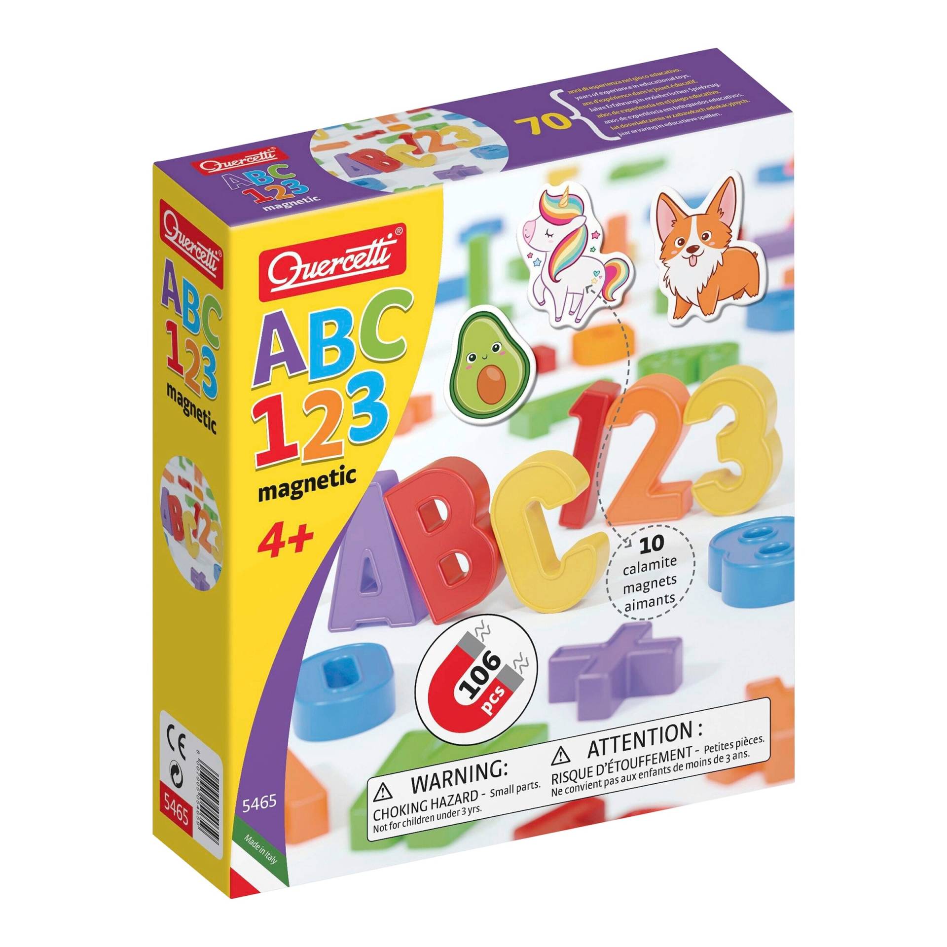 Quercetti Magnete: ABC & 123 von Quercetti