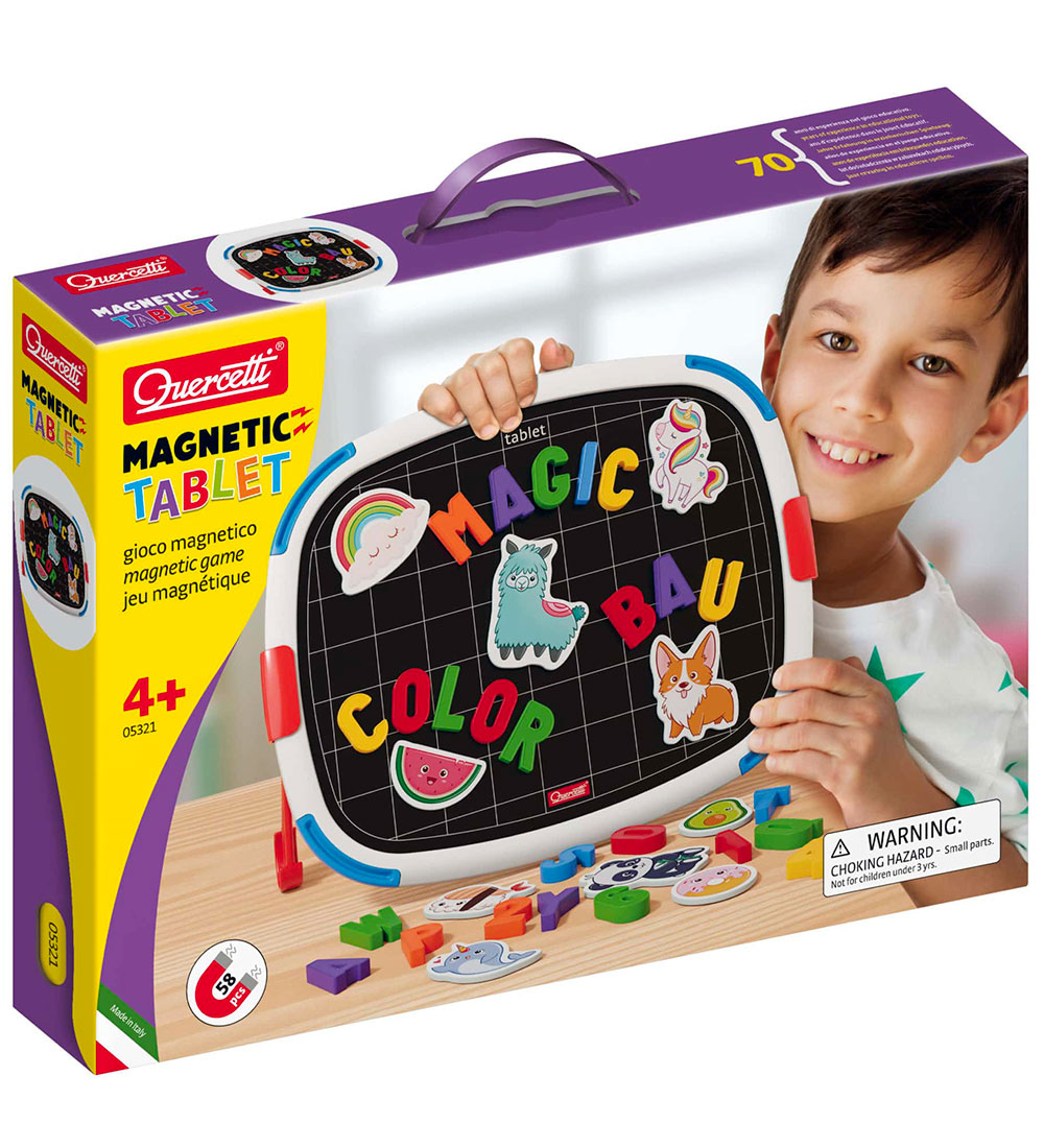 Quercetti Magnettafel - Buchstaben/Figuren - 58 Teile - 5321 - Quercetti - One Size - Magnetspielzeug Quercetti Magnettafel - Buchstaben/Figuren - 58 Teile - 5321 - Quercetti - One Size - Magnetspielzeug von Quercetti
