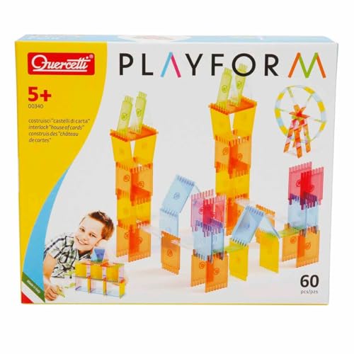 Quercetti 0340 Quercetti-0340 PlayForm-Building & Construction Toys, House of Cards von Quercetti