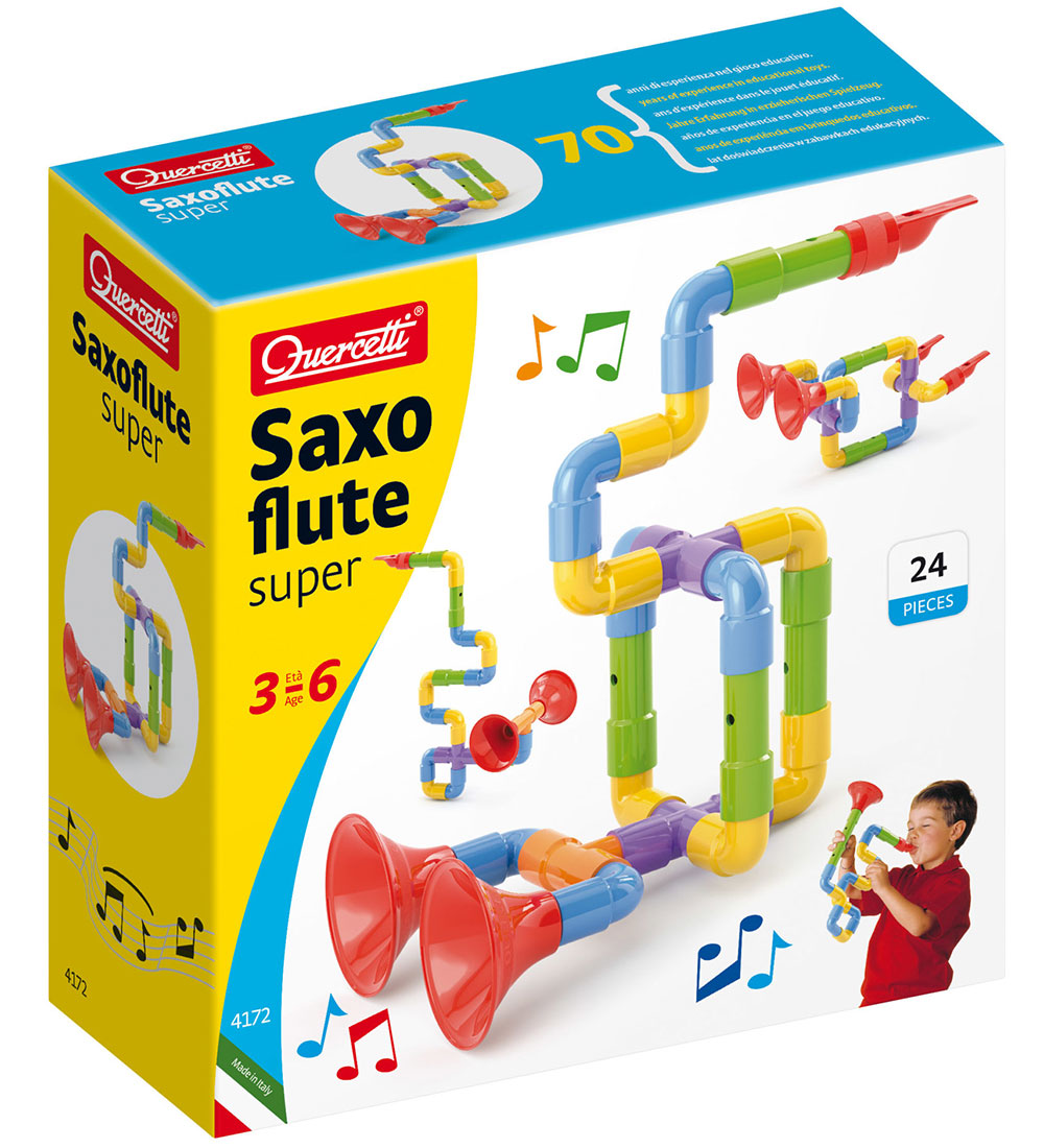 Quercetti Saxophon - Selbst bauen - 24 Teile - 04172 - Quercetti - One Size - Musikinstrumente Quercetti Saxophon - Selbst bauen - 24 Teile - 04172 - Quercetti - One Size - Musikinstrumente von Quercetti